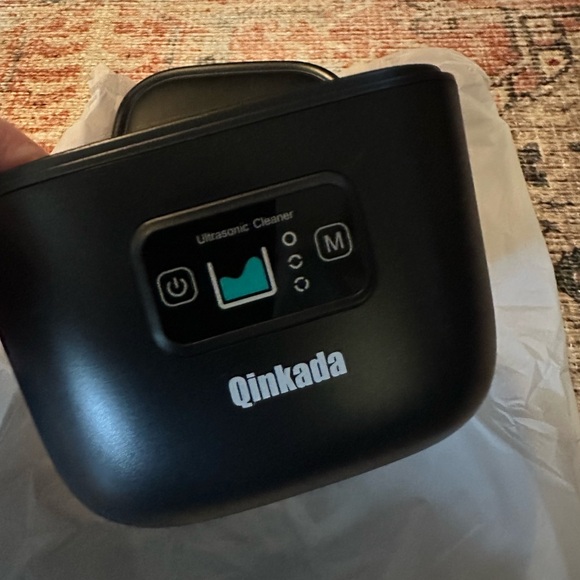 🆕 Qinkada Multipurpose Ultrasonic 45kHz Cleaner Black - Picture 12 of 13